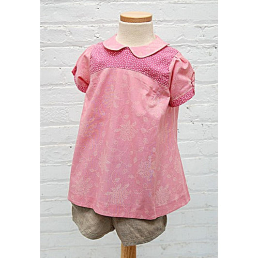 oliver + s-Puppet Show Tunic, Dress & Shorts Pattern - PDF DOWNLOAD-sewing pattern - kids-gather here online