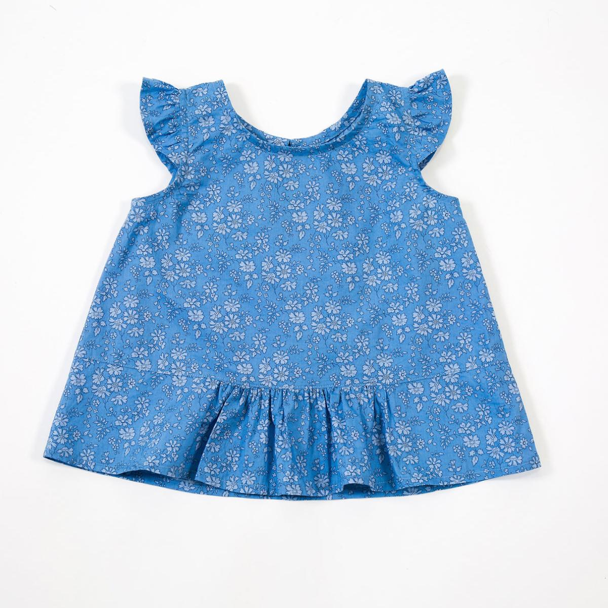 oliver + s-Butterfly Blouse & Skirt Pattern - PDF DOWNLOAD-sewing pattern - kids-gather here online