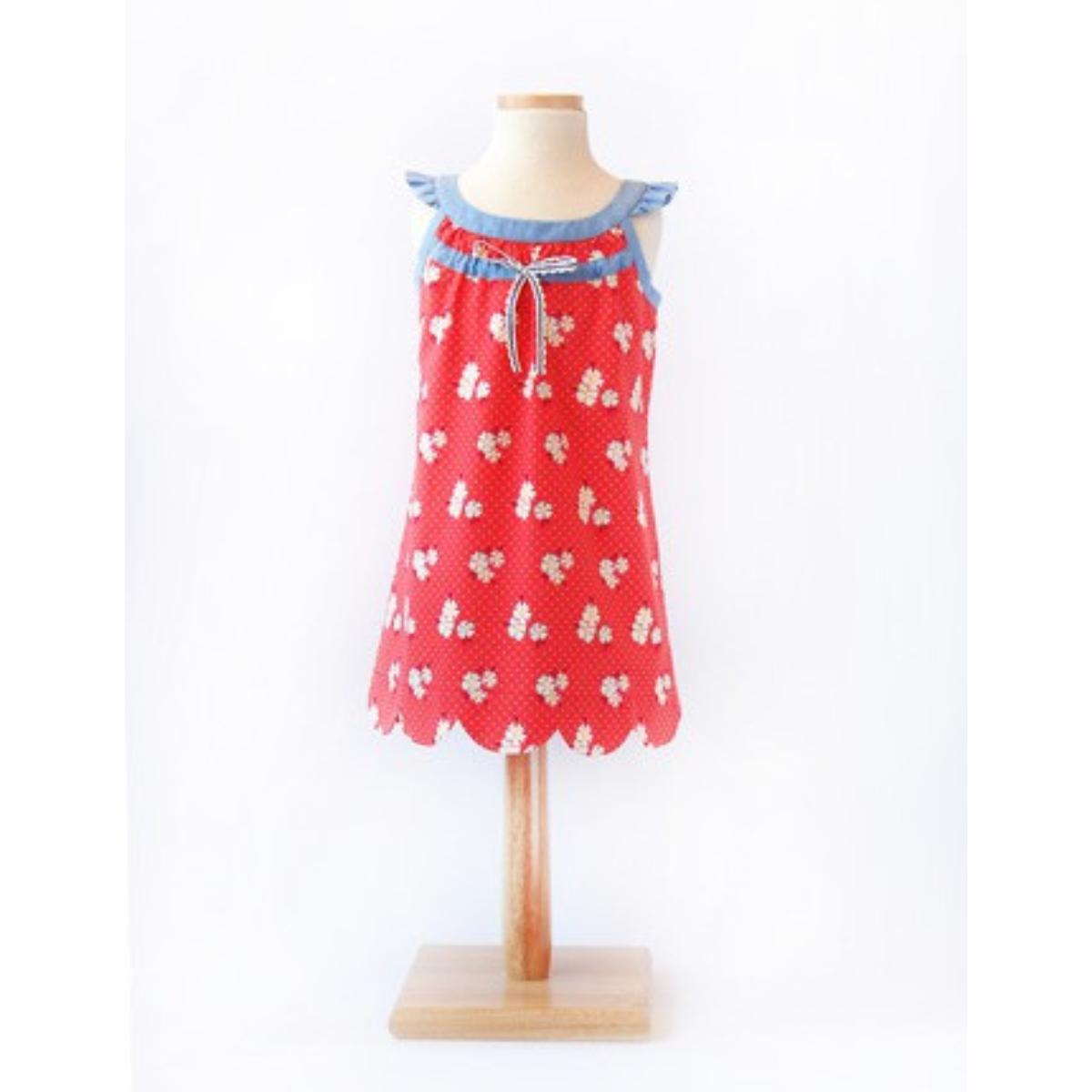 oliver + s-Badminton Skort, Top & Dress Pattern - PDF DOWNLOAD-sewing pattern - kids-gather here online