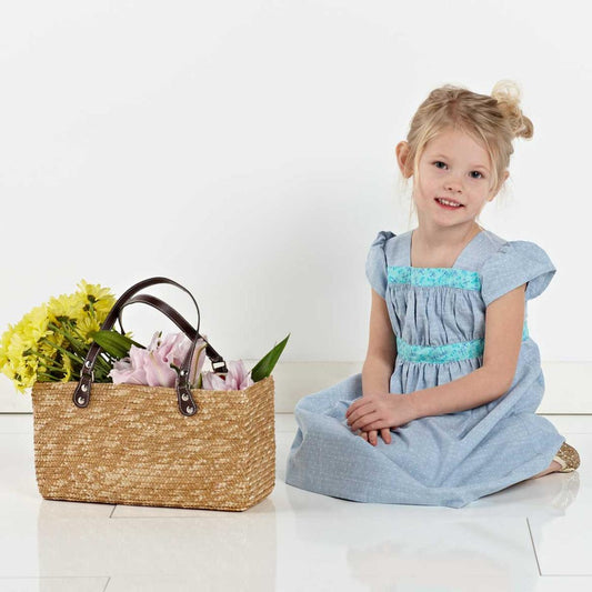 oliver + s-Garden Party Dress Pattern - PDF DOWNLOAD-sewing pattern - kids-gather here online
