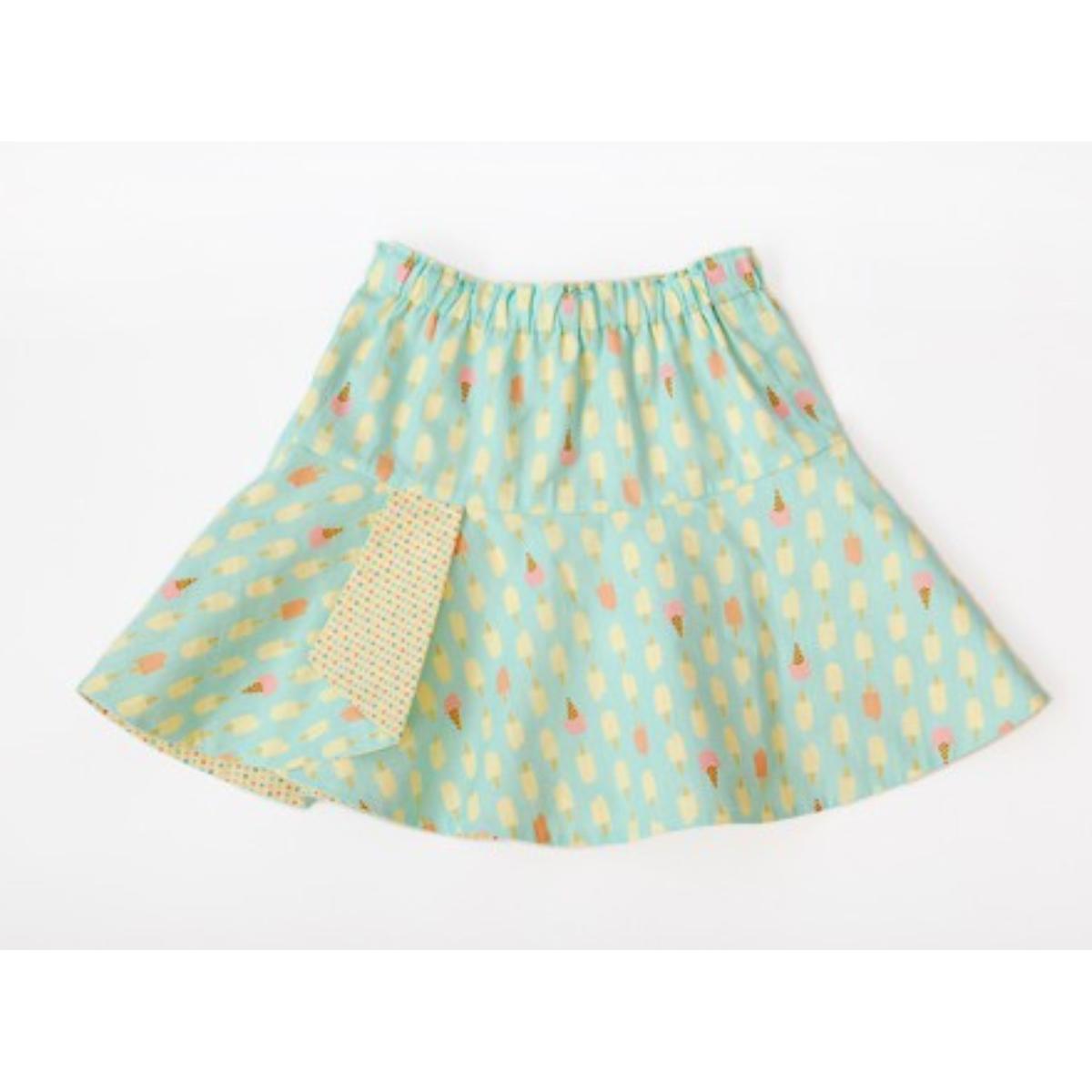 oliver + s-Hula Hoop Skirt Pattern - PDF DOWNLOAD-sewing pattern - kids-gather here online