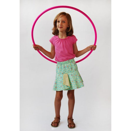 oliver + s-Hula Hoop Skirt Pattern - PDF DOWNLOAD-sewing pattern - kids-gather here online