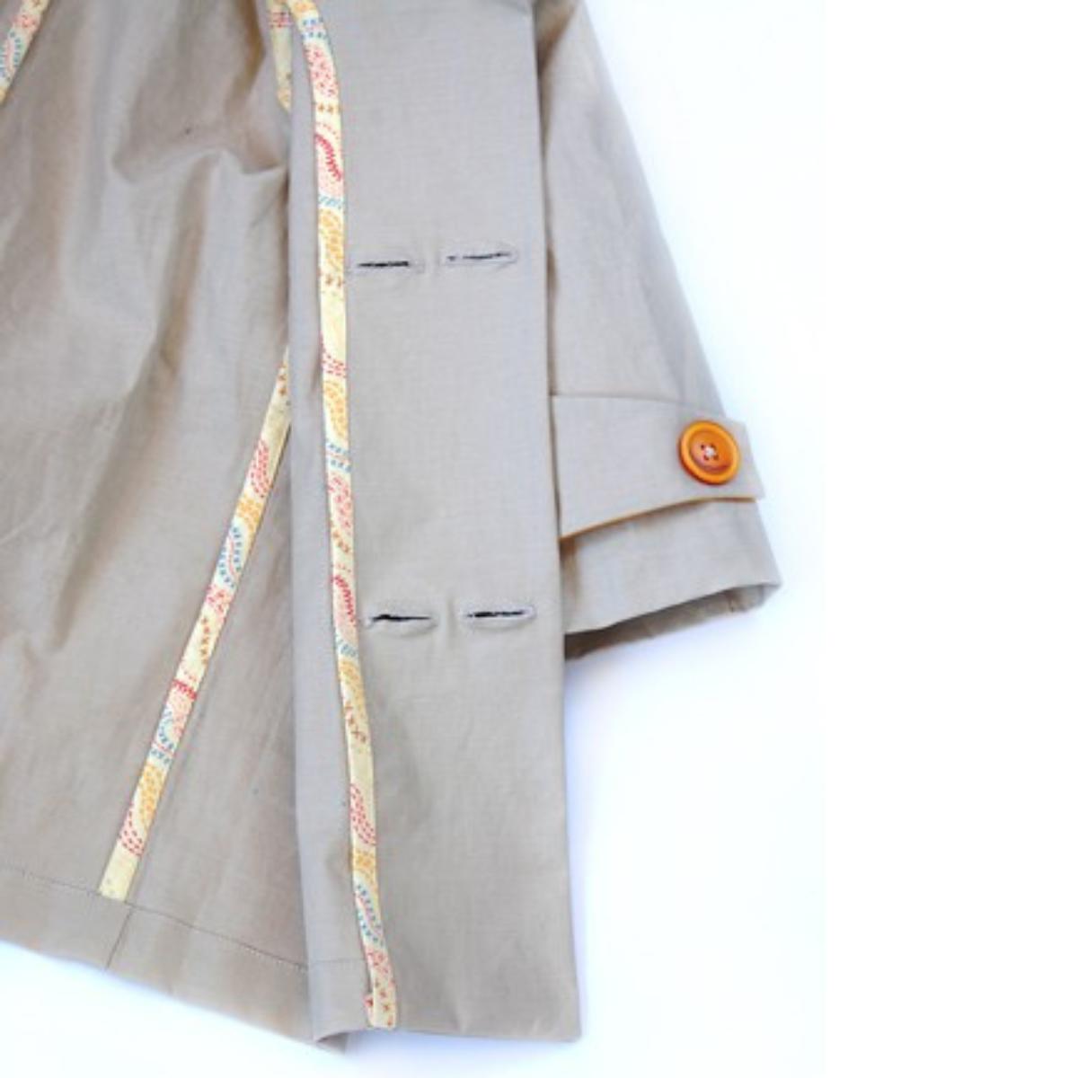 oliver + s-Secret Agent Trench Coat Pattern - PDF DOWNLOAD-sewing pattern - kids-gather here online