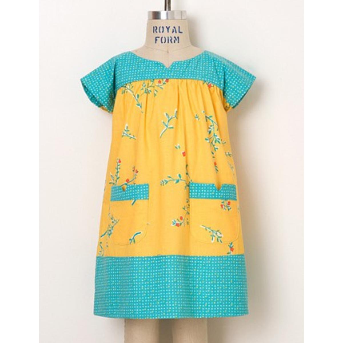 oliver + s-Ice Cream Dress Pattern - PDF DOWNLOAD-sewing pattern - kids-gather here online