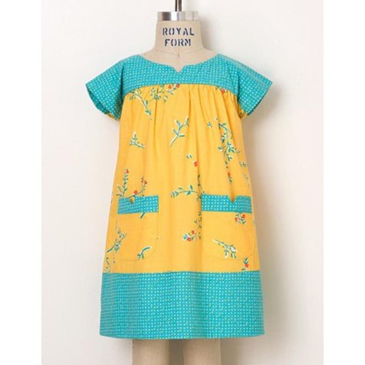 oliver + s-Ice Cream Dress Pattern - PDF DOWNLOAD-sewing pattern - kids-gather here online