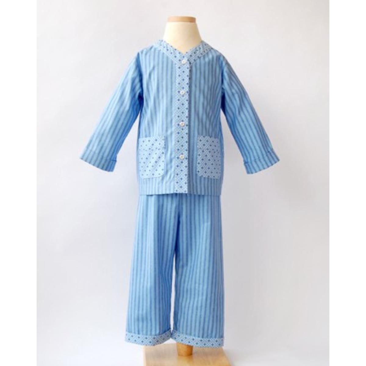 oliver + s-Sleepover Pajamas Pattern - PDF DOWNLOAD-sewing pattern - kids-gather here online