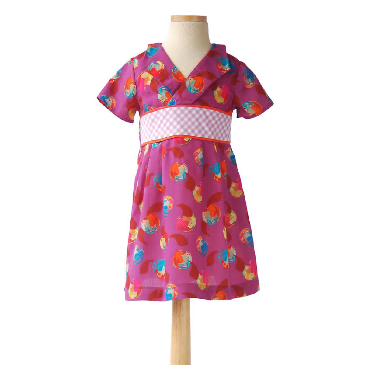 oliver + s-Library Dress Pattern - PDF DOWNLOAD-sewing pattern - kids-gather here online