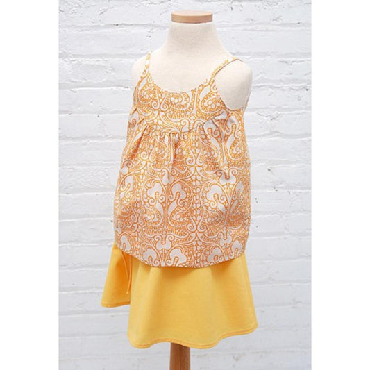 oliver + s-Swingset Tunic & Skirt Pattern - PDF DOWNLOAD-sewing pattern - kids-gather here online