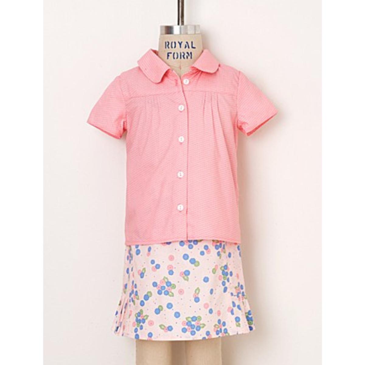 oliver + s-Music Class Blouse & Skirt Pattern - PDF DOWNLOAD-sewing pattern - kids-gather here online
