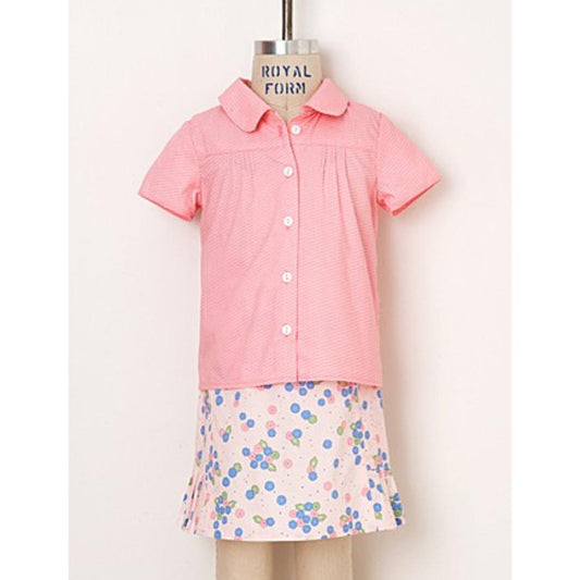 oliver + s-Music Class Blouse & Skirt Pattern - PDF DOWNLOAD-sewing pattern - kids-gather here online