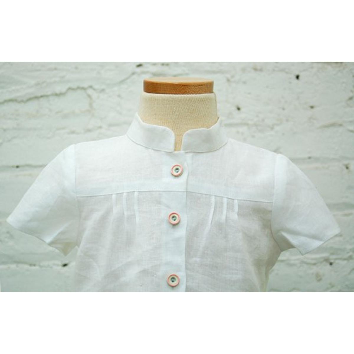 oliver + s-Music Class Blouse & Skirt Pattern - PDF DOWNLOAD-sewing pattern - kids-gather here online