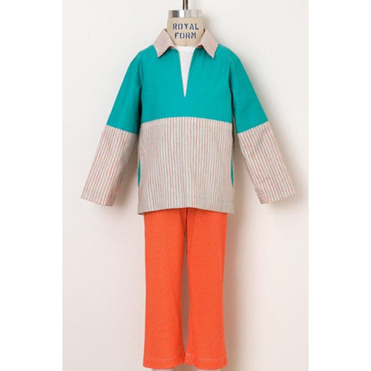 oliver + s-Nature Walk Pullover & Knit Pants Pattern - PDF DOWNLOAD-sewing pattern - kids-gather here online
