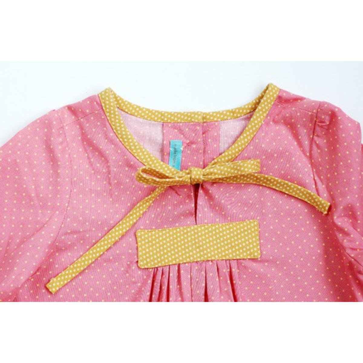 oliver + s-Two Plus Two Blouse & Pleated Skirt Pattern - PDF DOWNLOAD-sewing pattern - kids-gather here online