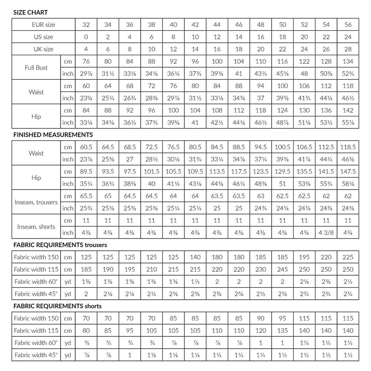 Named Clothing-Verso Trousers & Shorts Pattern - PDF DOWNLOAD-sewing pattern-gather here online