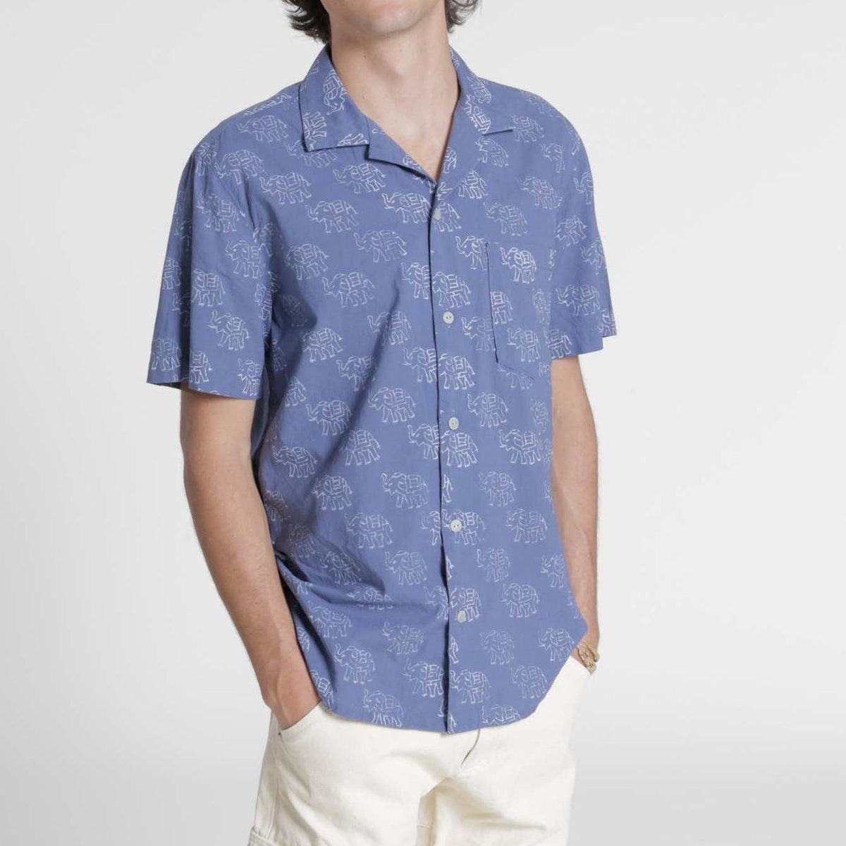 Wardrobe By Me-Men's Tropical Shirt Pattern-sewing pattern-gather here online