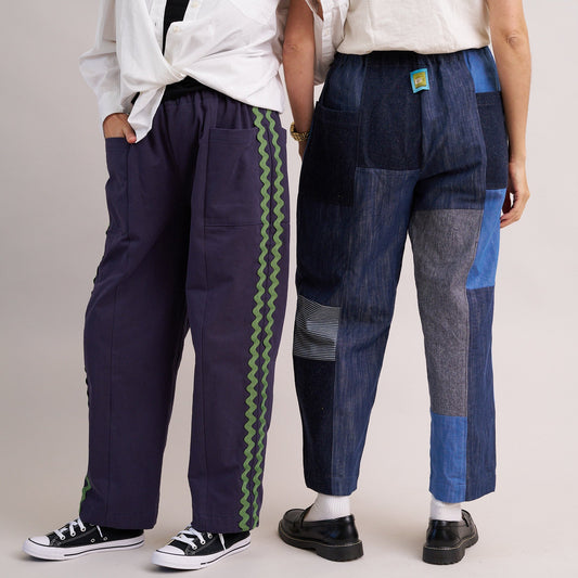 Matchy Matchy Sewing Club-Weekend Chore Pants Pattern - PDF DOWNLOAD-sewing pattern-gather here online