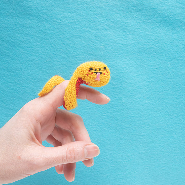 MochiMochi Land-Tiny Year of the Snake Kit-knitting / crochet kit-gather here online