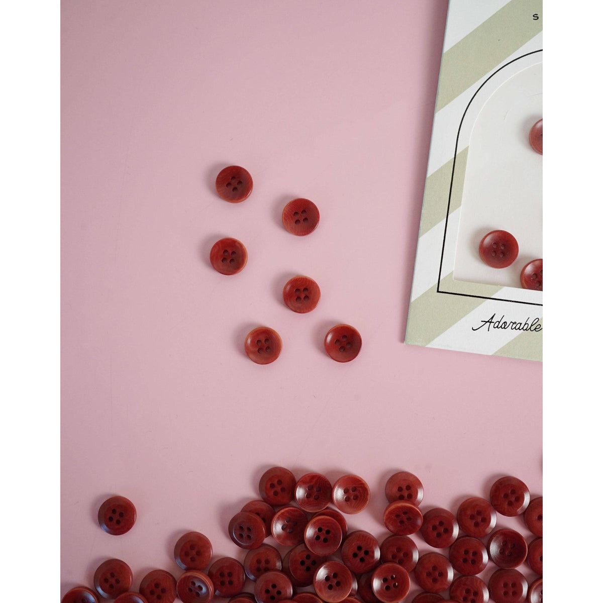Matchy Matchy Sewing Club-Amber 1/2" Corozo Nut Buttons-button-gather here online