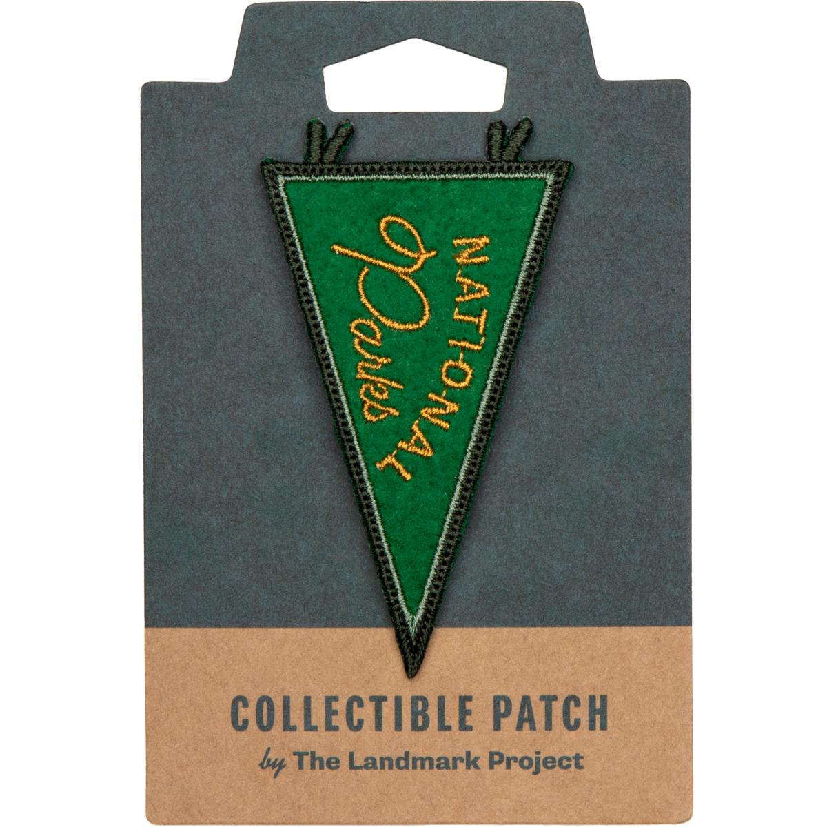 The Landmark Project-National Parks Pennant Iron-On Patch-patches + pins-gather here online