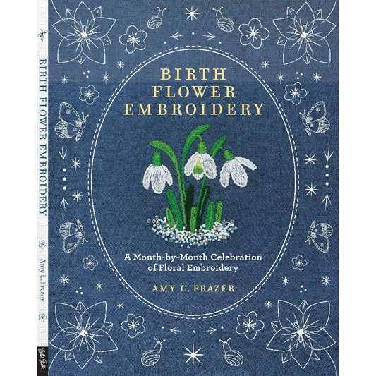 Keller Design Co.-Birth Flower Embroidery-book-gather here online
