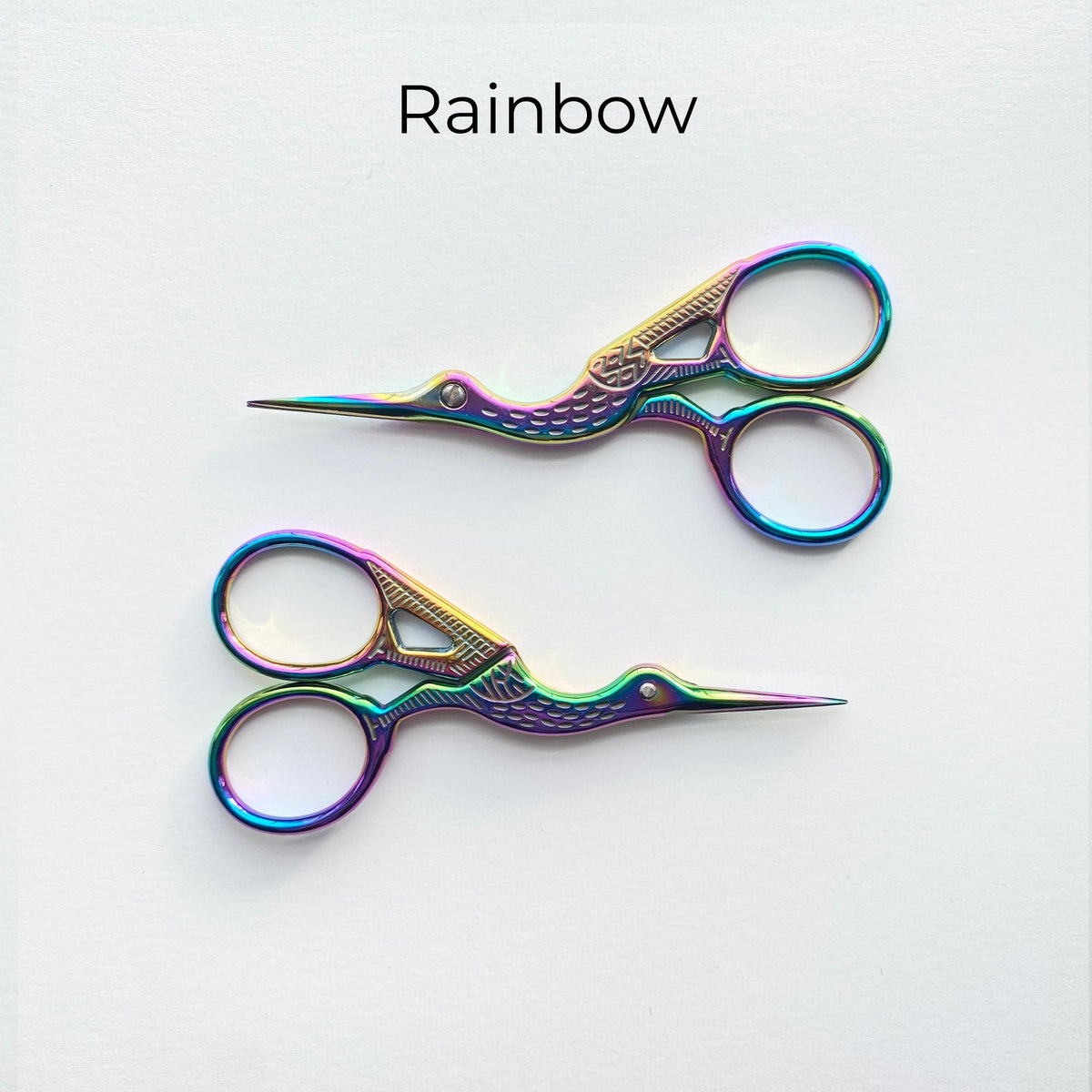 Eight22Crafts-Rainbow Stork Snips-scissors + snips-gather here online
