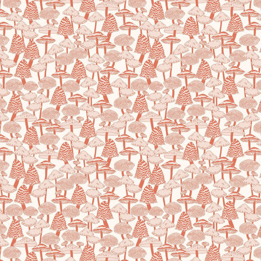 Cotton + Steel-Mushroom Love - Chestnut Hour-fabric-gather here online