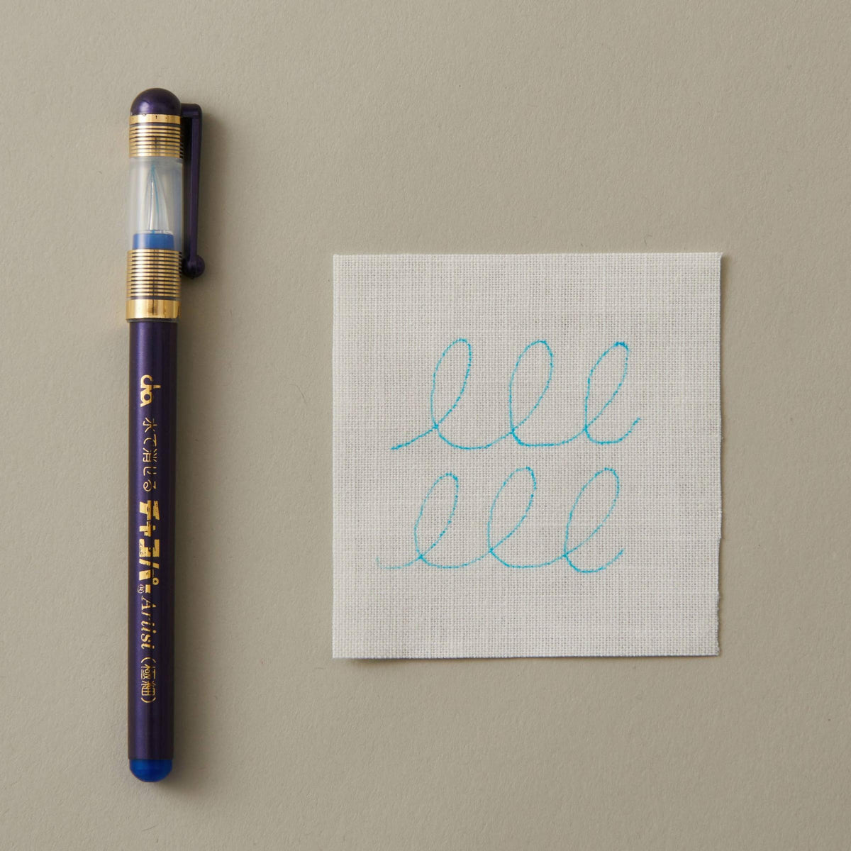 Cosmo-Fine-Tip Water Soluble Pen - Blue-sewing notion-gather here online
