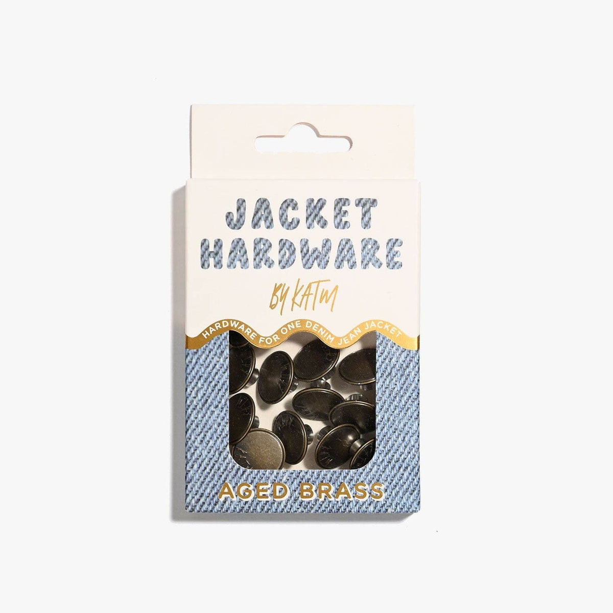 Kylie and The Machine-Jacket Hardware Kit - Aged Brass-hardware kit-gather here online