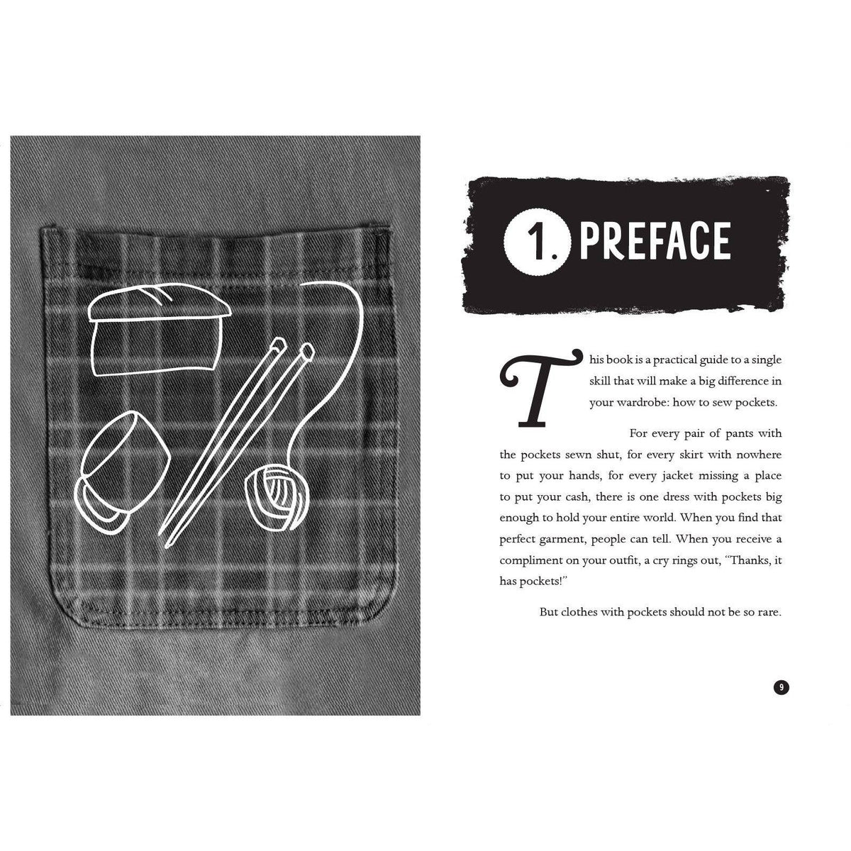 Microcosm Publishing & Distribution-Magic of Pockets: Guide to Sewing & Fixing Pockets-book-gather here online