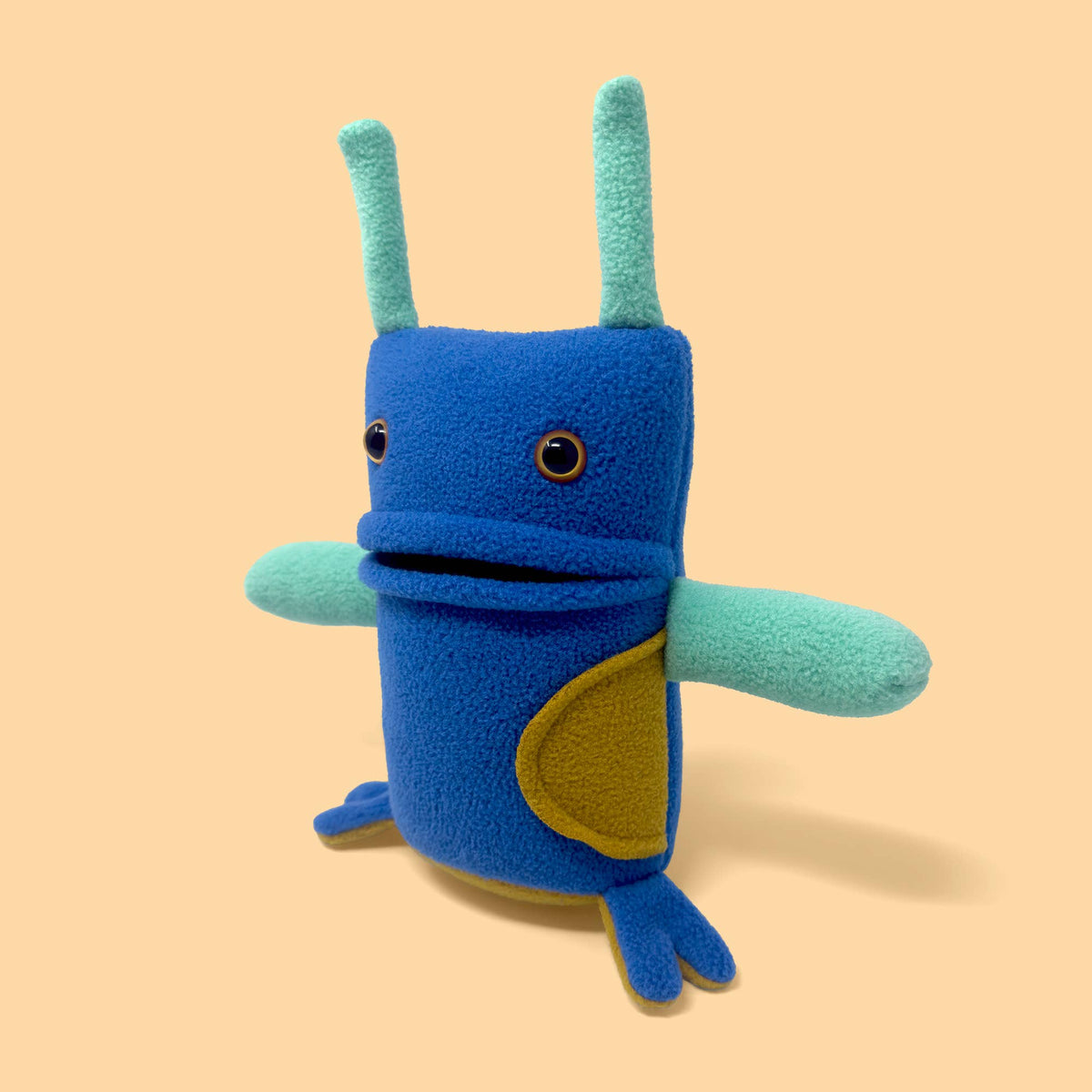 Mr. Sogs-Bumble Creature Sewing Kit - Blue-craft kit-gather here online