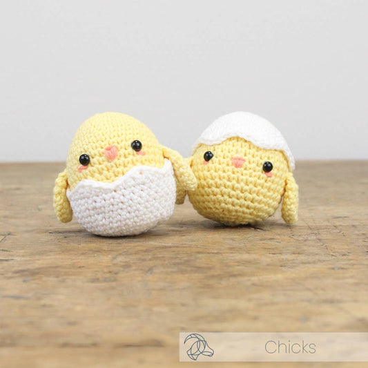 Hardicraft-DIY Crochet Kit - Chicks-knitting / crochet kit-gather here online