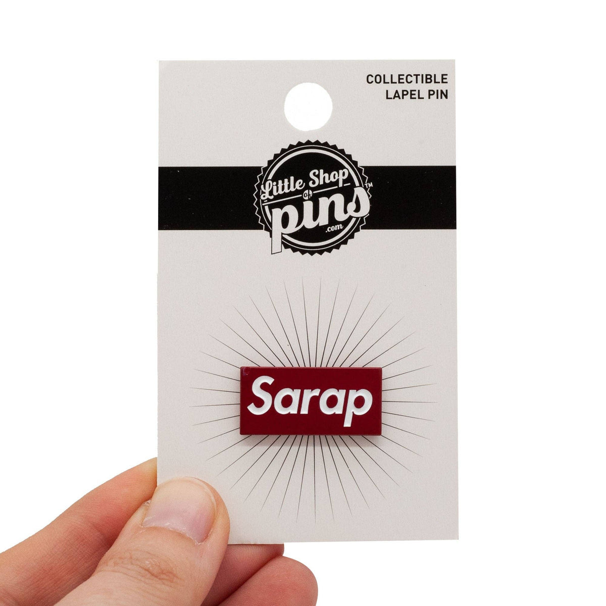 Little Shop of Pins-Sarap Enamel Pin-accessory-gather here online