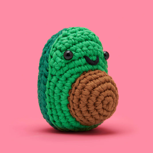 The Woobles-Mateo the Avocado Crochet Kit-knitting / crochet kit-gather here online