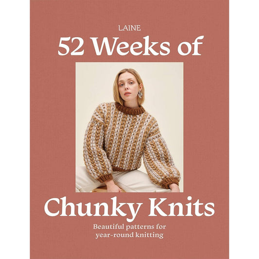Chronicle Books-52 Weeks of Chunky Knits - Softcover-book-gather here online