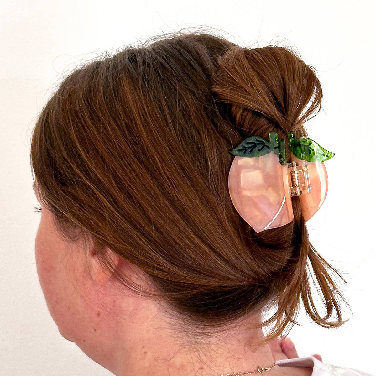 Jenny Lemons-Midi Peach Hair Claw-accessory-gather here online