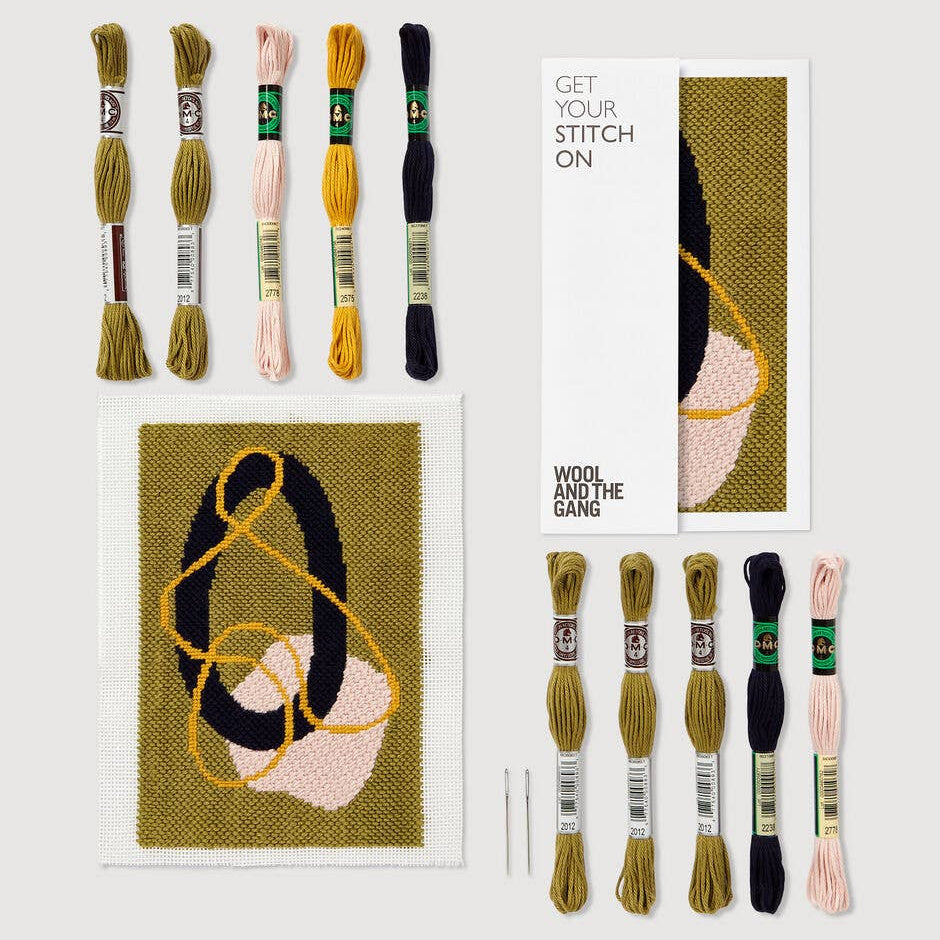 DMC-Breathe Needlepoint Kit-xstitch kit-gather here online