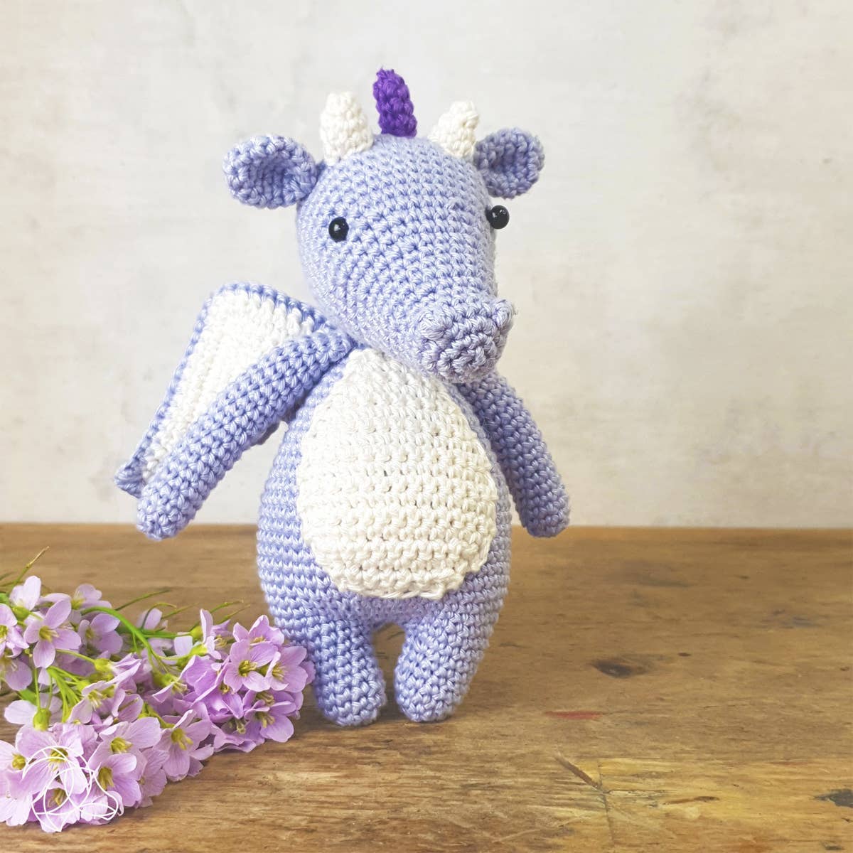 Hardicraft USA-DIY Crochet Kit - Syl Dragon-knitting / crochet kit-gather here online