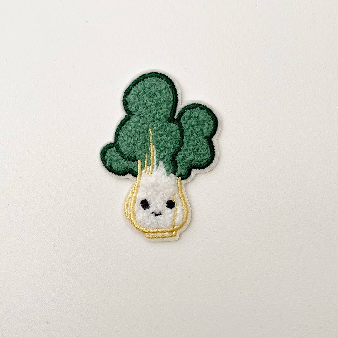 The Little Red House-Bok Choy Chenille Sticky Patch-accessory-gather here online