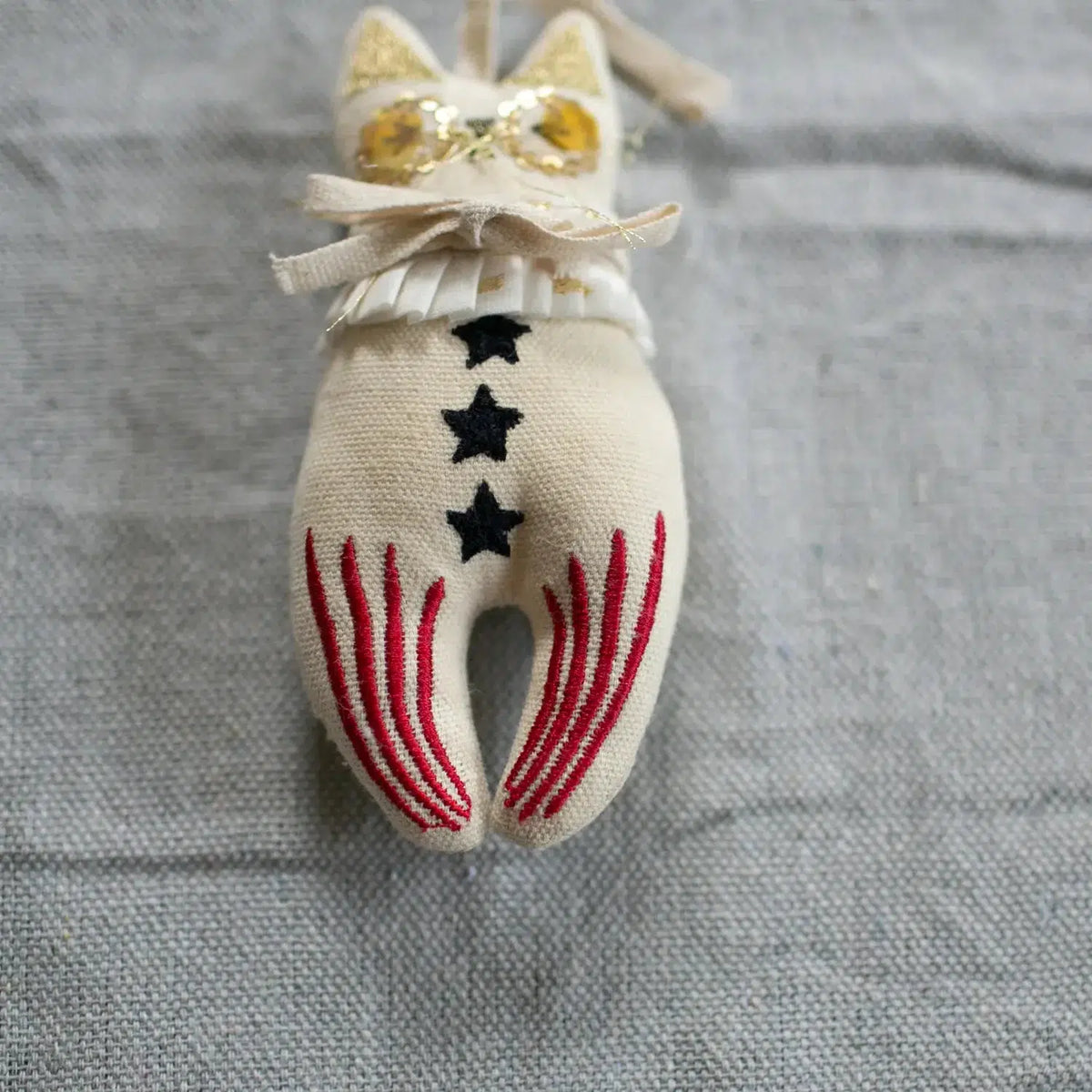 Skippy Cotton-Rocket Cat - Lavender Sachet Ornament-garment care-gather here online