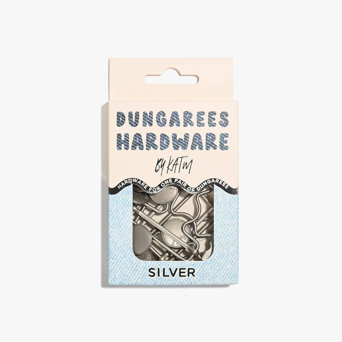 Kylie and The Machine-Dungarees Hardware Kit - Silver-hardware kit-gather here online