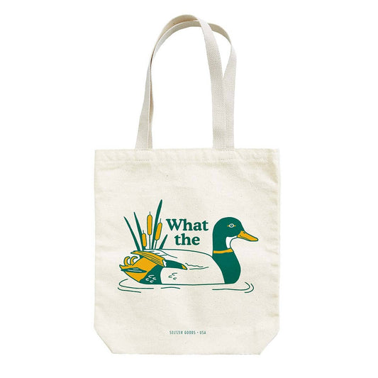Seltzer Goods-What The Duck Tote-bags & baskets-gather here online