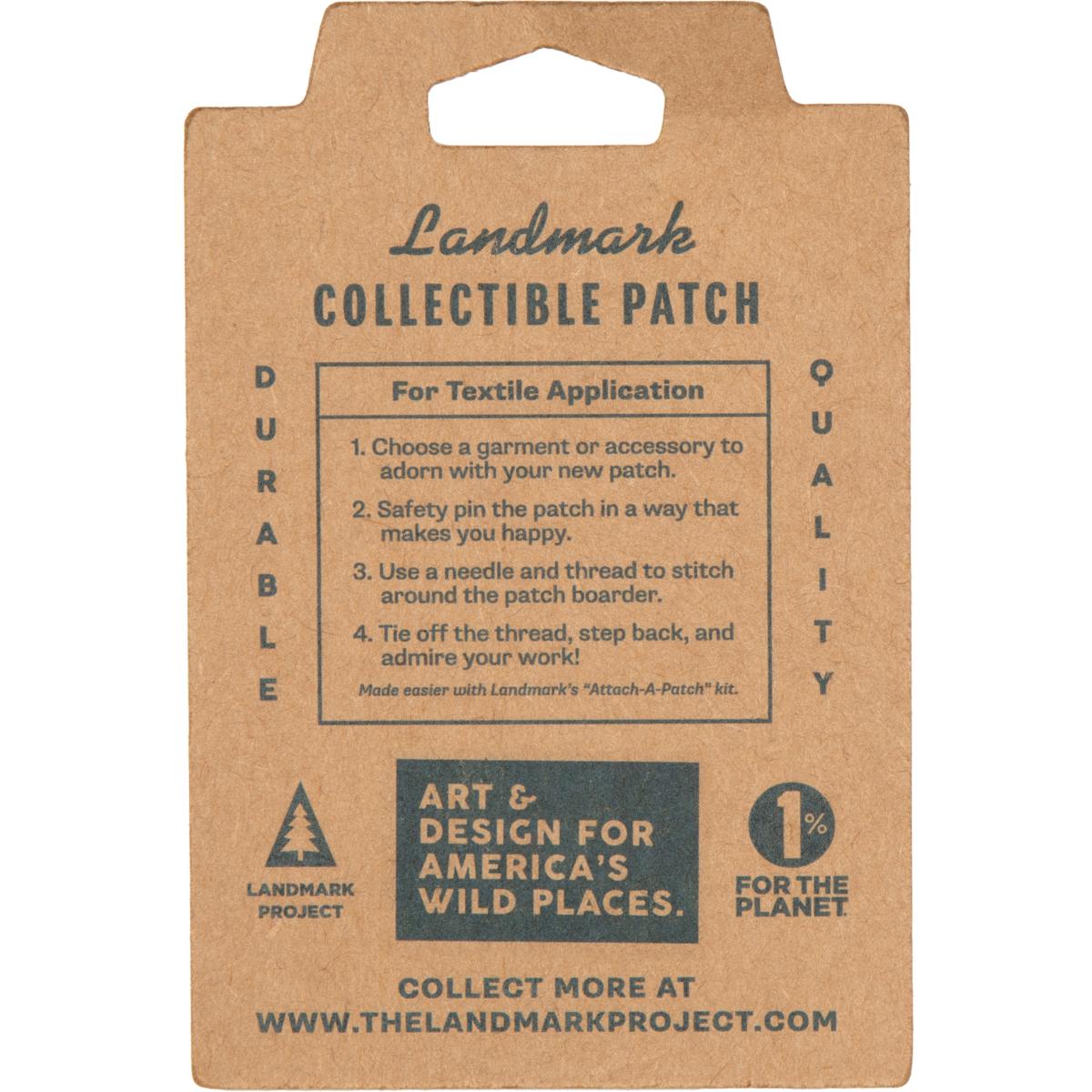 The Landmark Project-Outdoorsy Iron-On Patch-patches + pins-gather here online