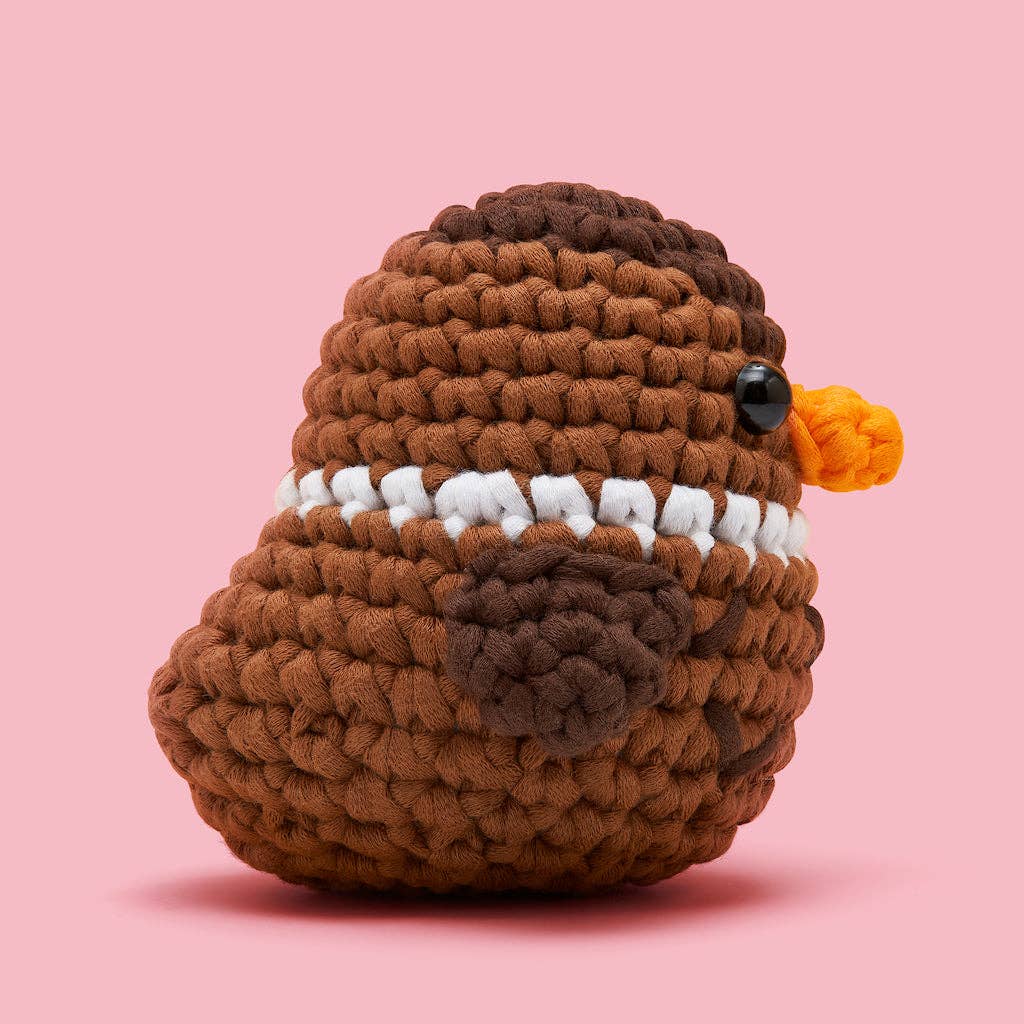 The Woobles-Maeve the Duck Crochet Kit-knitting / crochet kit-gather here online