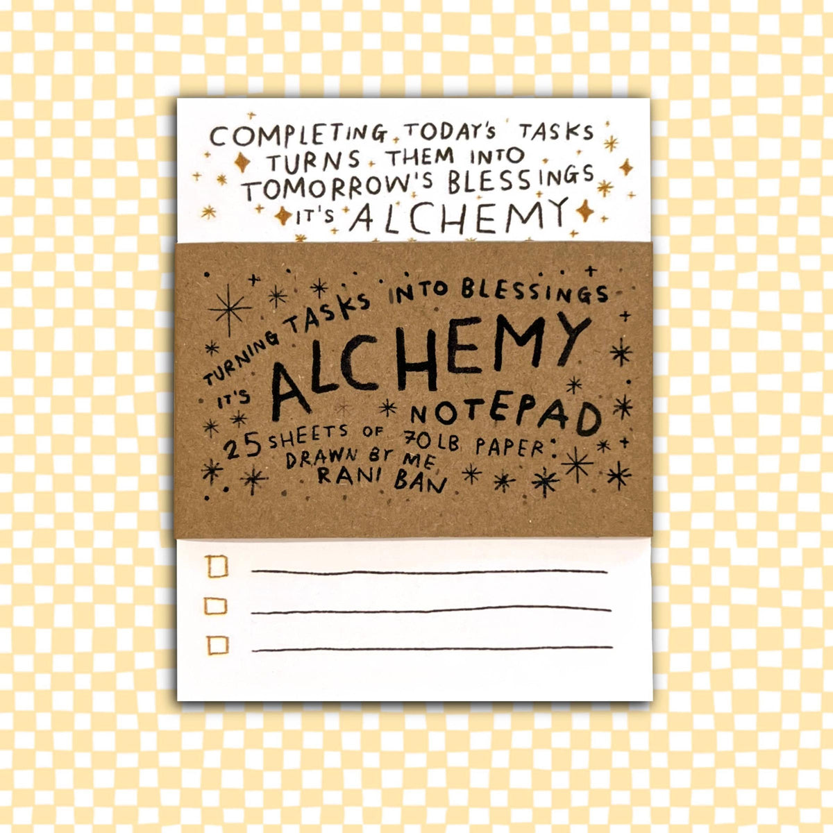RANI BAN CO-Alchemy Notepad-accessory-gather here online
