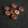 Merchant & Mills-Cotton Buttons 15mm [5/8"] (each)-button-Brown/Red (Cinnamon Dust)-gather here online