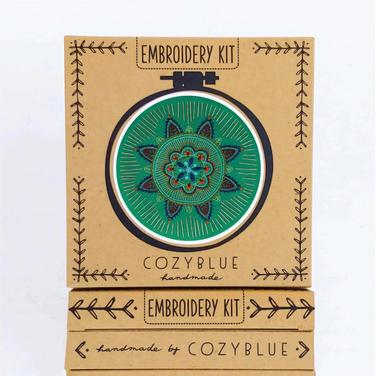CozyBlue-Oasis Embroidery Kit-embroidery kit-gather here online