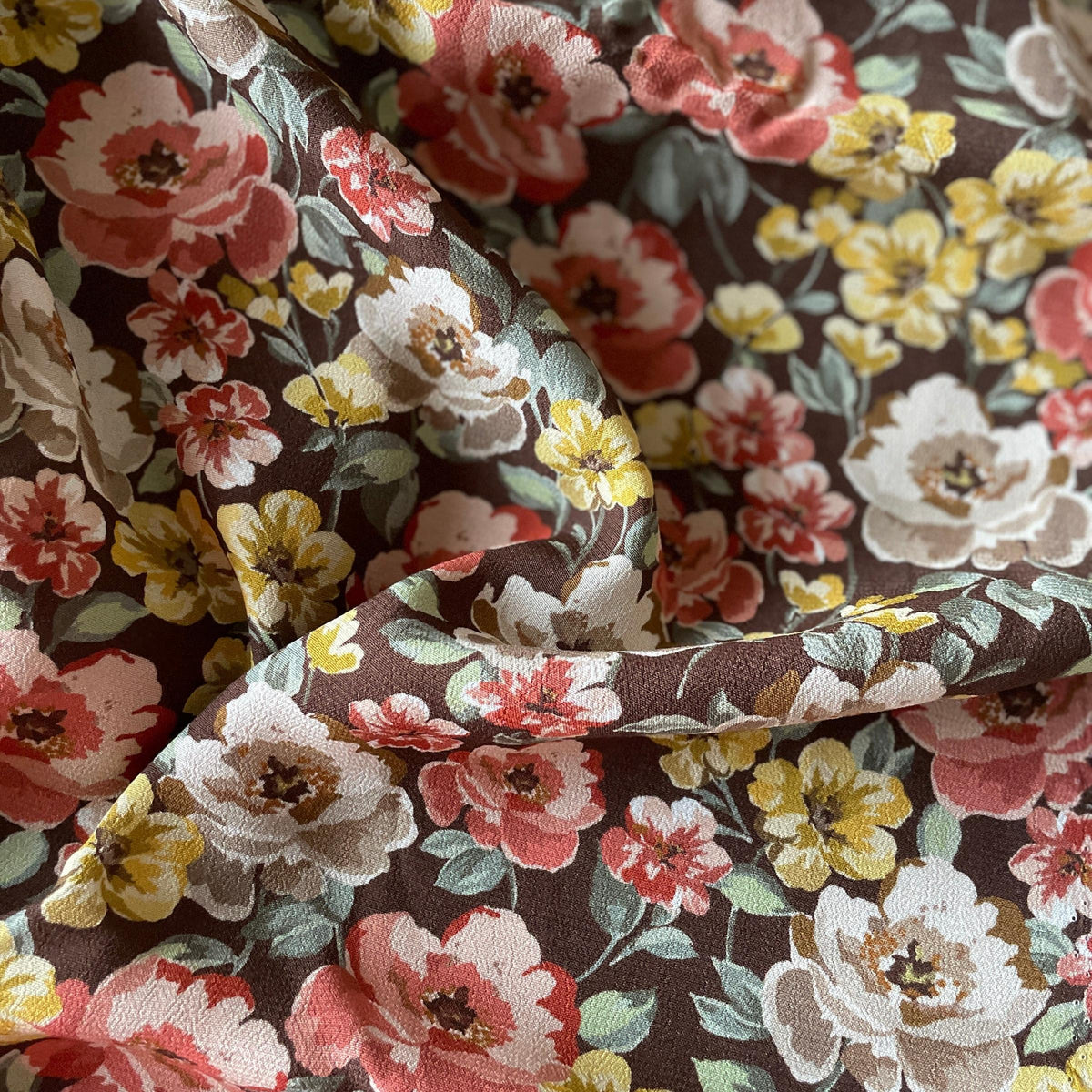 Vingtsept-Ecovero Viscose Moroccan Crepe - Inaya-fabric-gather here online
