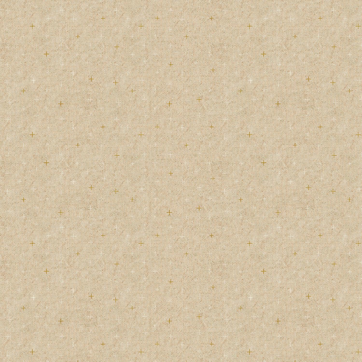 Cotton + Steel-Be Positive-fabric-Meet Me At Midnight Unbleached Metallic-gather here online
