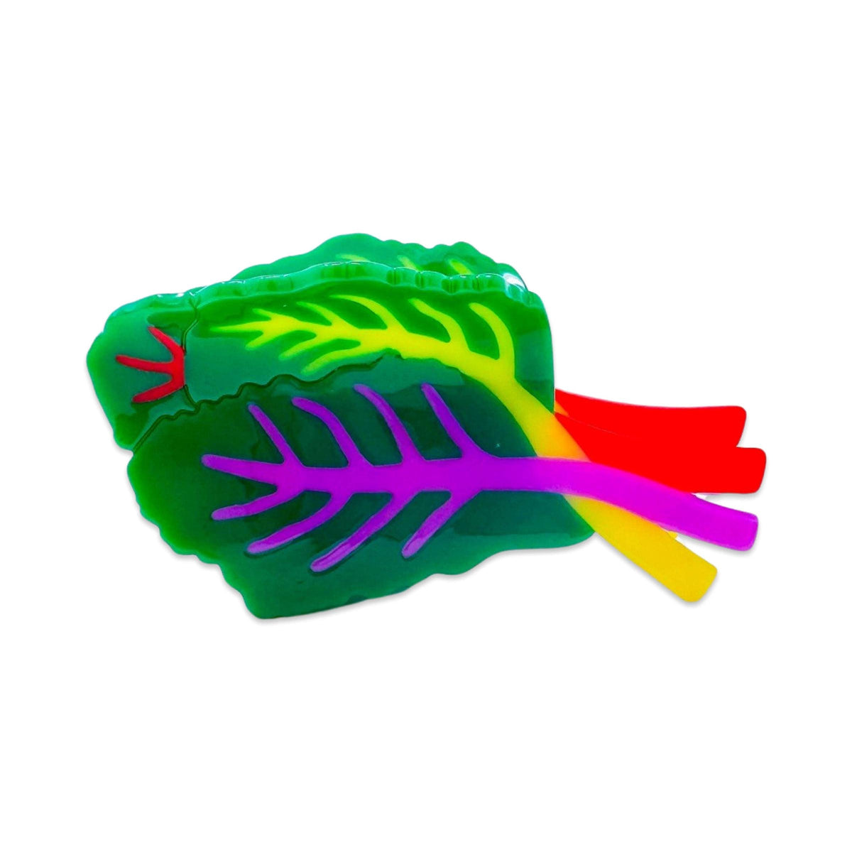 Jenny Lemons-Rainbow Chard Hair Claw-accessory-gather here online
