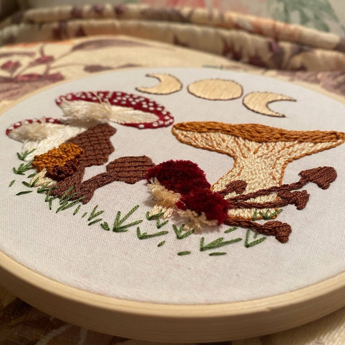 Stitches By Tiff-Mushie Sampler Embroidery Kit-embroidery kit-gather here online